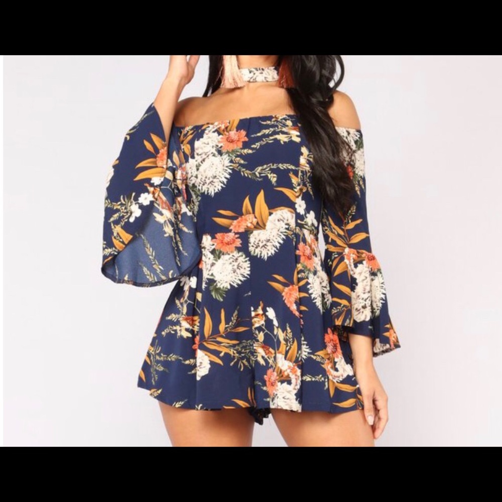 Floral Romper
